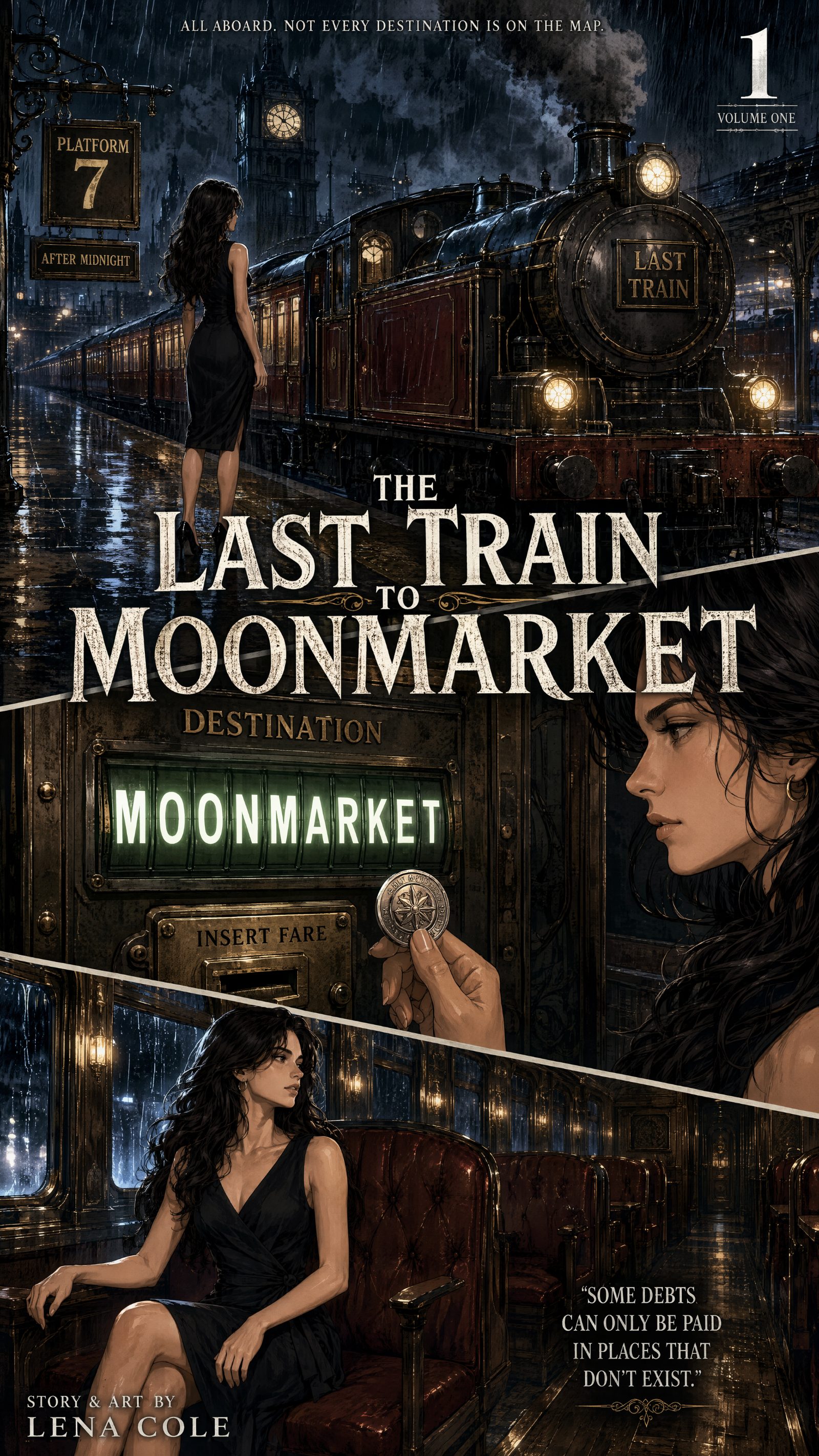 The Last Train to Moonmarket comic cover