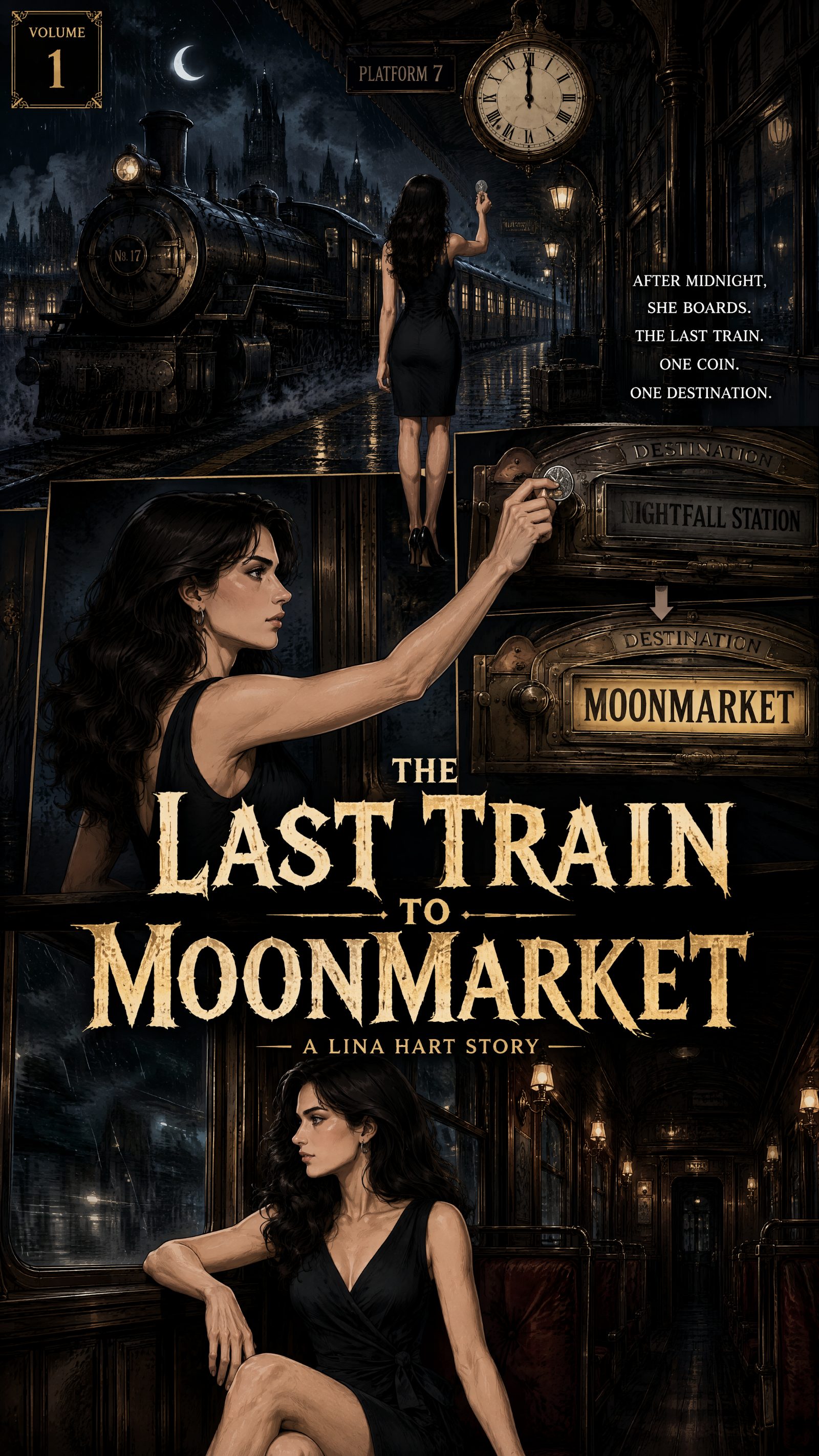 The Last Train to Moonmarket comic cover